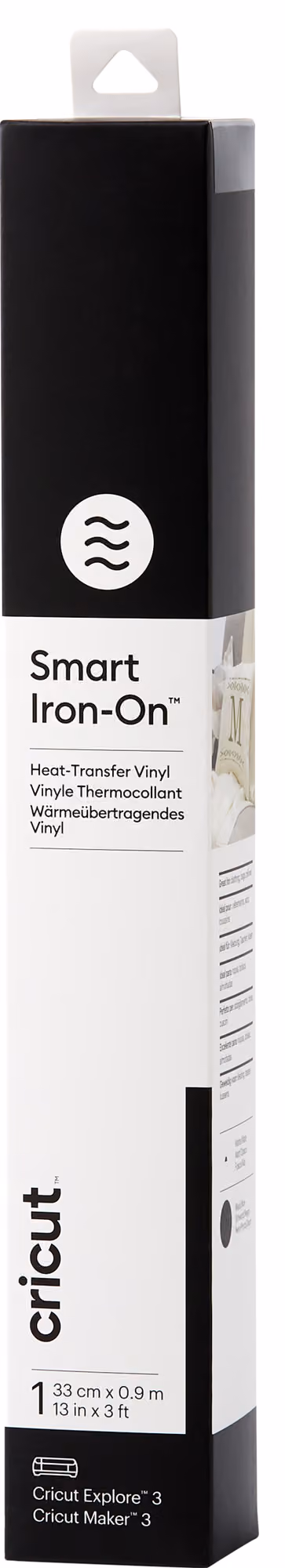 Cricut Smart Iron-On strykeark 33x91 (sort)