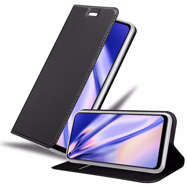 Realme 7 5G lommebokdeksel etui (svart)