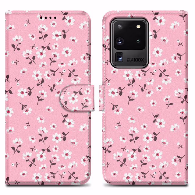 Samsung Galaxy S20 ULTRA lommebokdeksel etui (rosa)