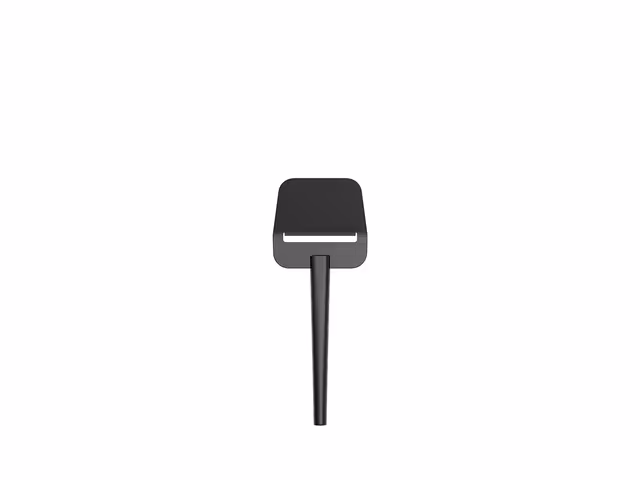 Rosti Emma Cheese plane 19 cm Black