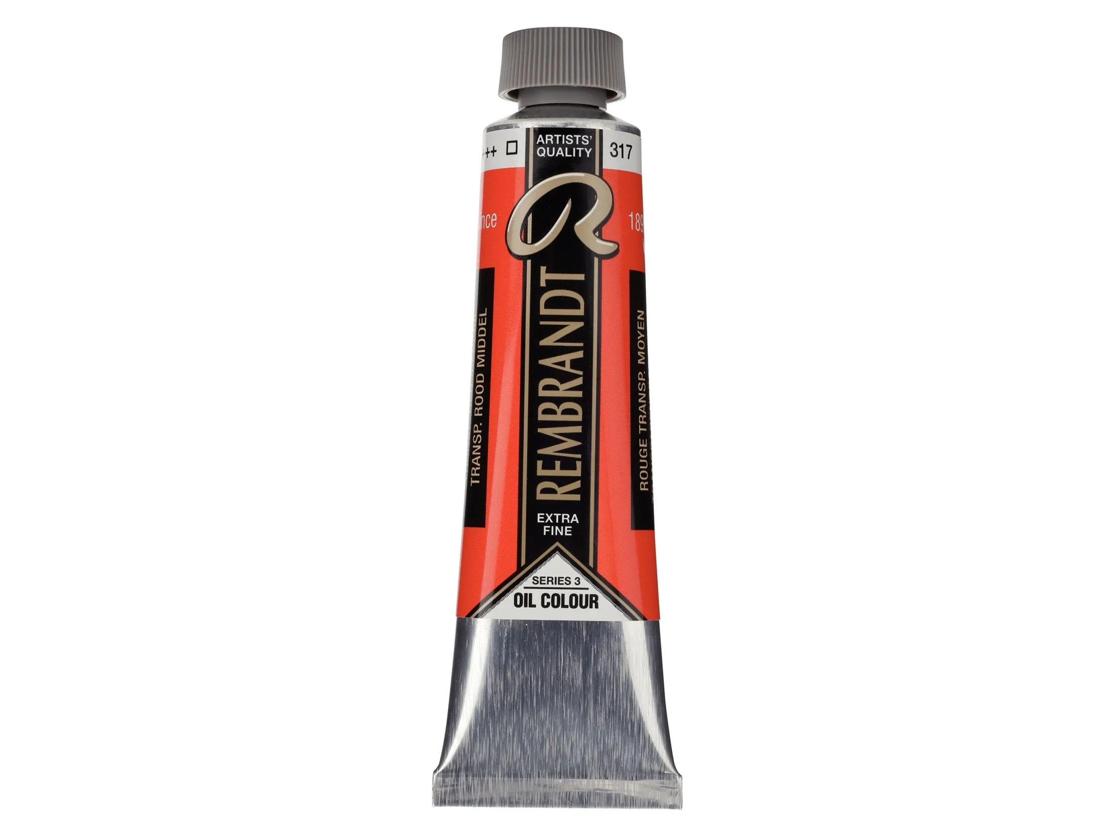 Artequipment TALENS REMBRANDT 40ML 317 - TRANSPARENT RØD MEDIUM - uniw oljemaling