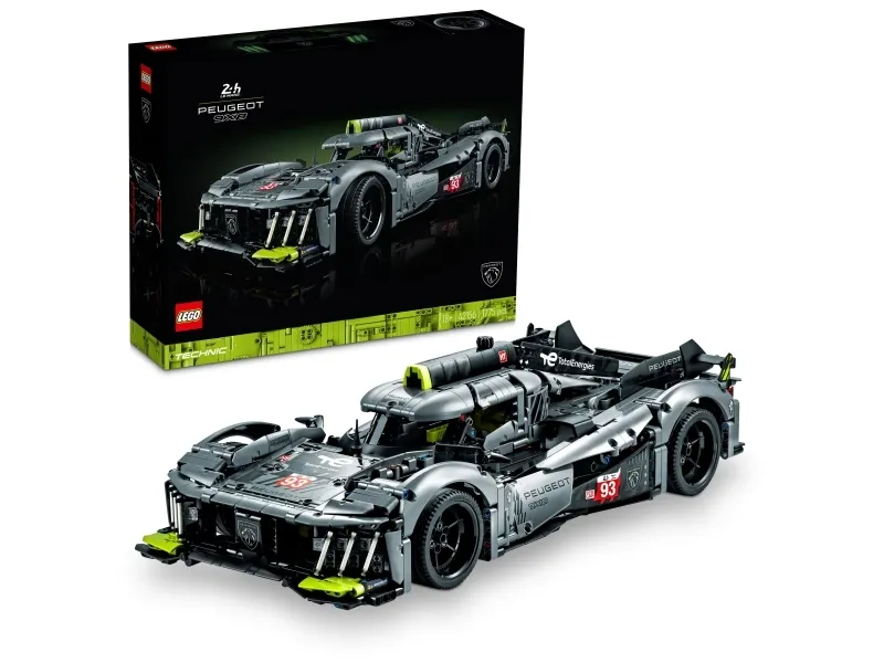 LEGO Technic 42156 - PEUGEOT 9X8 24H Le Mans Hybrid Hypercar
