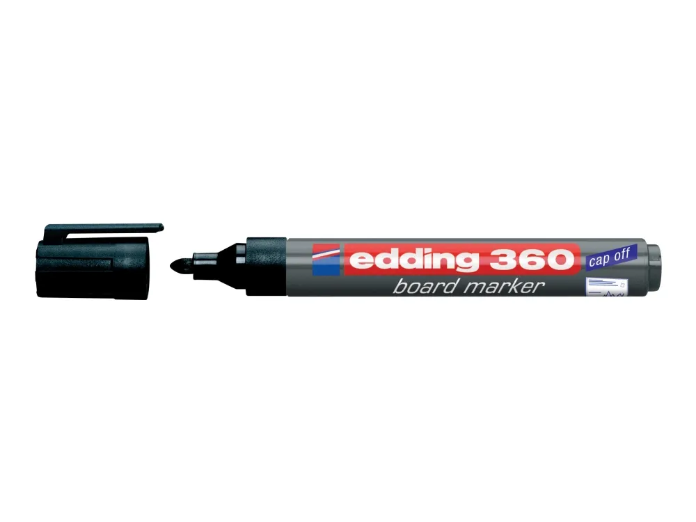 edding 360 board - Markør - for brett - svart - fargeblekk - 1.5-3 mm