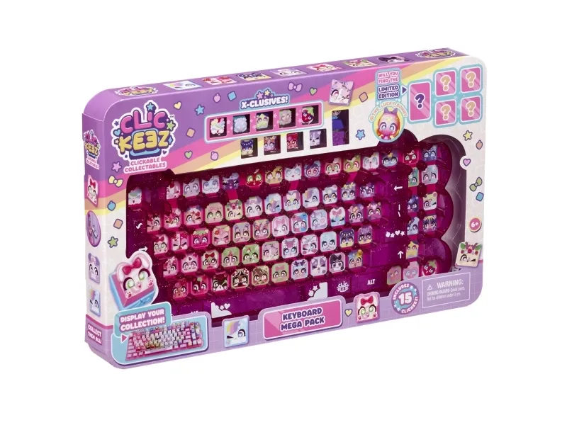 Clickeez Keyboard Mega Pack Keyboard Fidget
