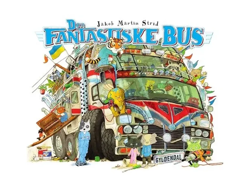 Den fantastiske bus | Jakob Martin Strid | Språk: Dansk