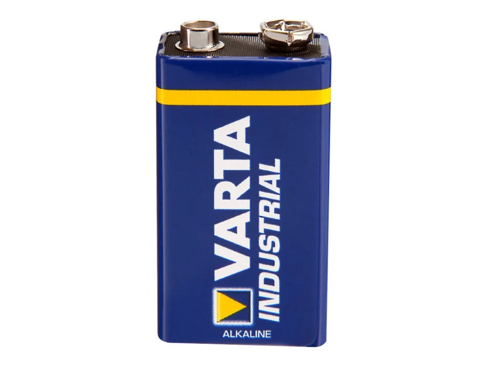 Varta Industrial - Batteri 9V - Alkalisk - 580 mAh