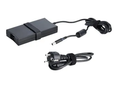 Dell 3-stegs vekselstrømadapter - Strømforsyning - 130 watt