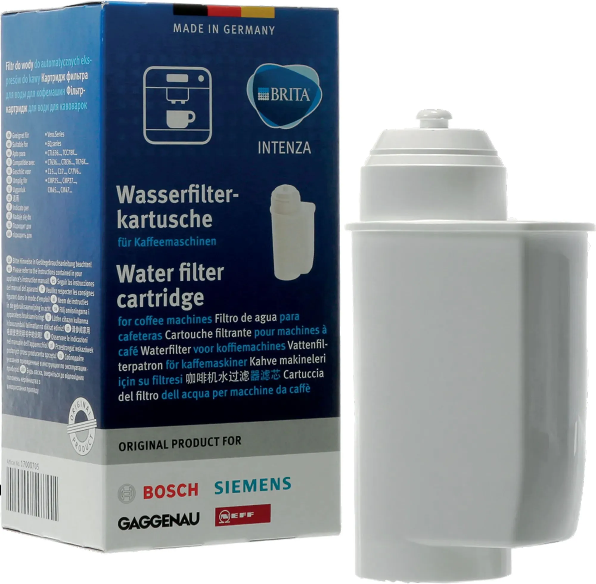 BSH Brita vannfilter for espressomaskiner