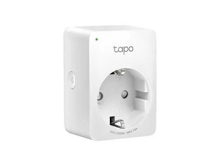 Tapo P100 V1.2 - Smart stik - trådløs - 802.11b/g/n, Bluetooth 4.2 - 2.4 Ghz ( Schuko til DK )