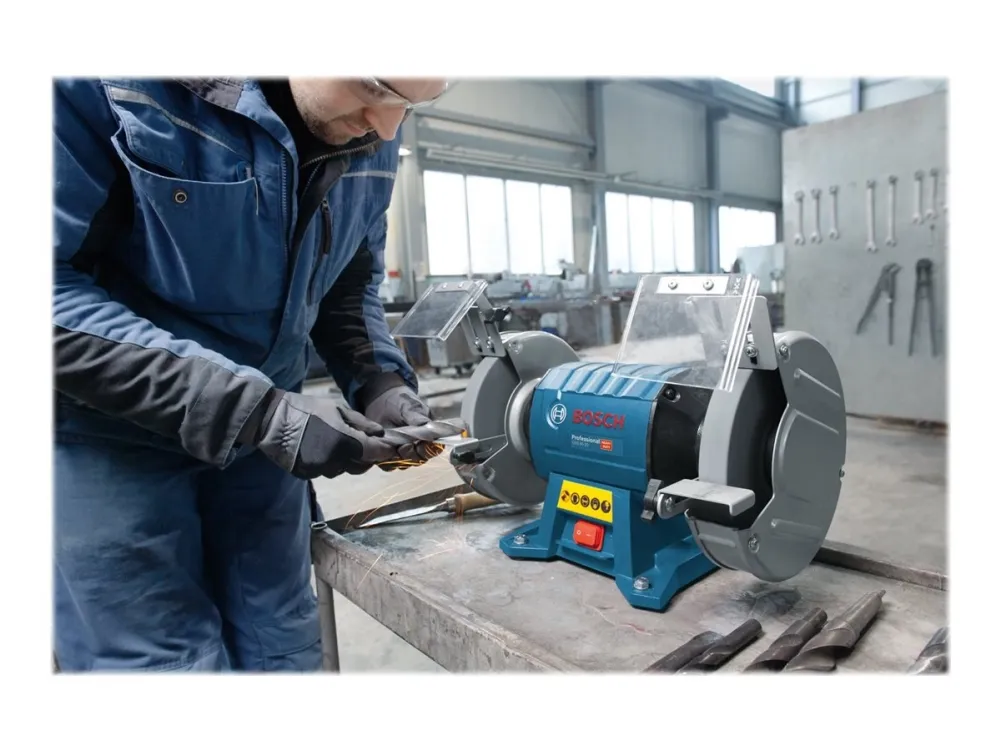 Bosch GBG Professional 60-20 - Benkslipemaskin - 600 W - 200 x 25 mm