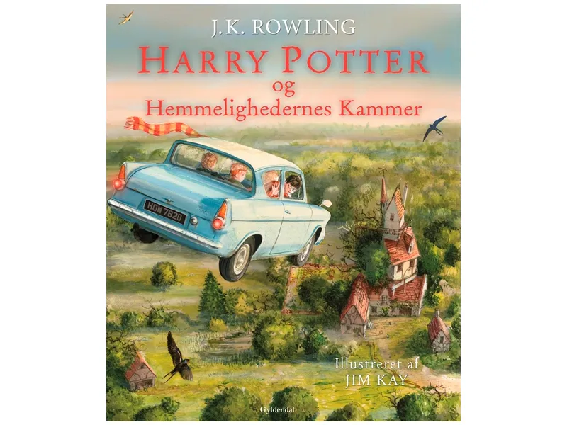Harry Potter 2 - Harry Potter og Hemmelighetenes kammer (illustrert) | Språk: Dansk