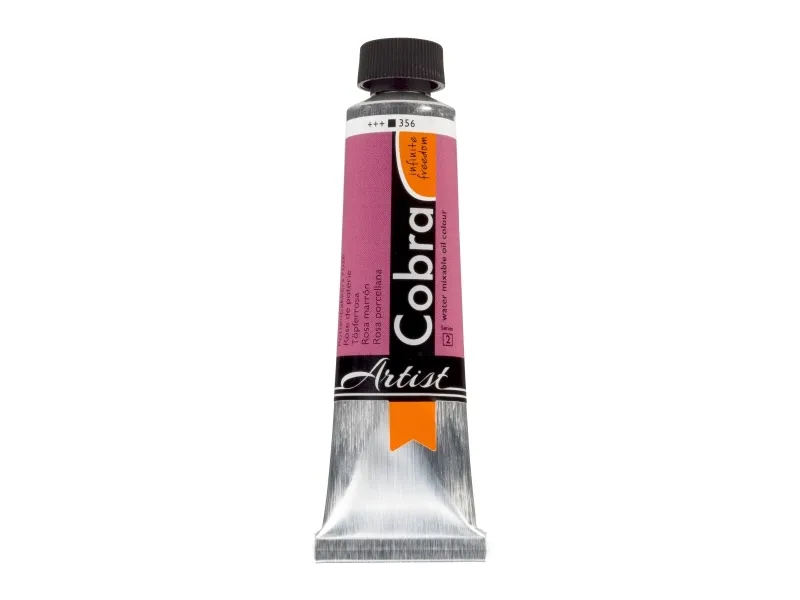 Cobra Artist Water-Mixable Oil Colour Tub Potter's Pink 356