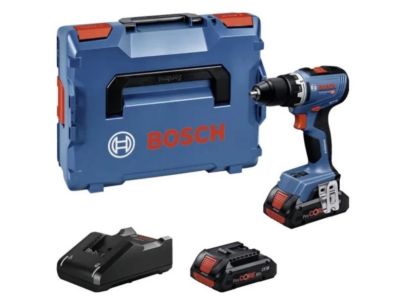 Bosch boremaskin/skrumaskin GSR 18V-65, 2xPC4.0Ah (06019N3206)
