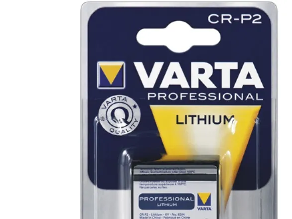 Varta Professional - Kamerabatteri CR-P2 - Li - 1600 mAh