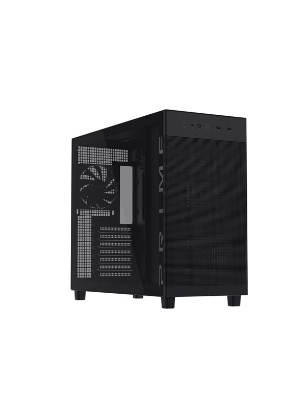 ASUS Prime AP303 TG Black - Kabinett - Miditower - Svart