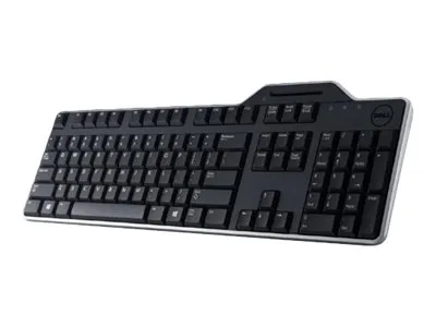 Dell Pro Smartcard Keyboard - KB813 - Tastatur - USB - AZERTY - Fransk - svart