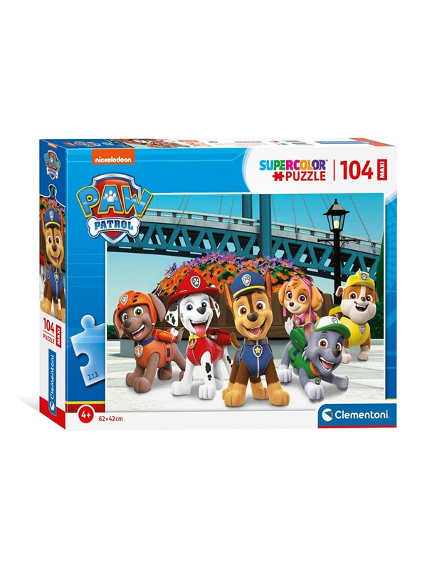 Clementoni Maxi Puzzle PAW Patrol 104st. Gulv