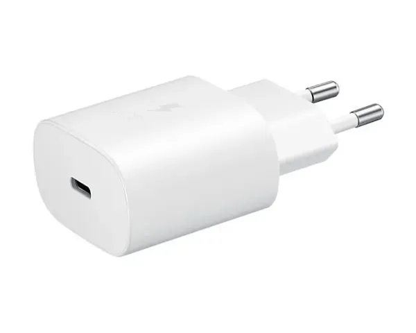 Samsung® | EP-TA800 - Hurtigladende vegglader - 25 Watt - 3A - USB-C - Hvid