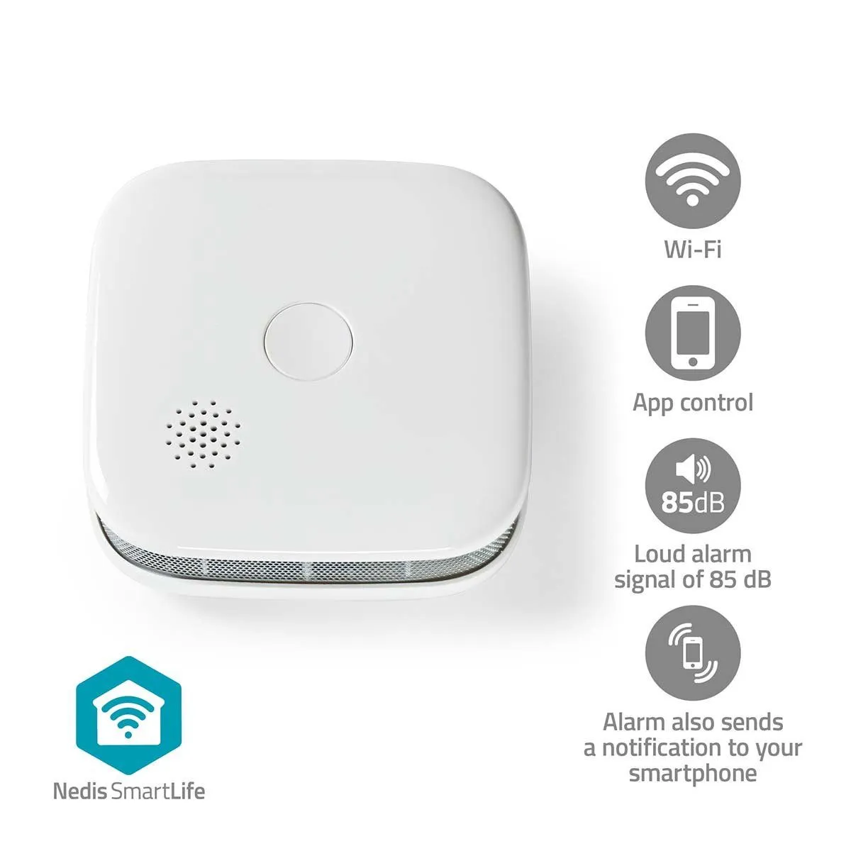 Nedis SmartLife WIFIDS21WT røykvarsler