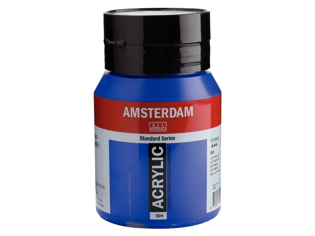 Amsterdam Standard Series Akrylkrukke 500 ml Ultramarine 504
