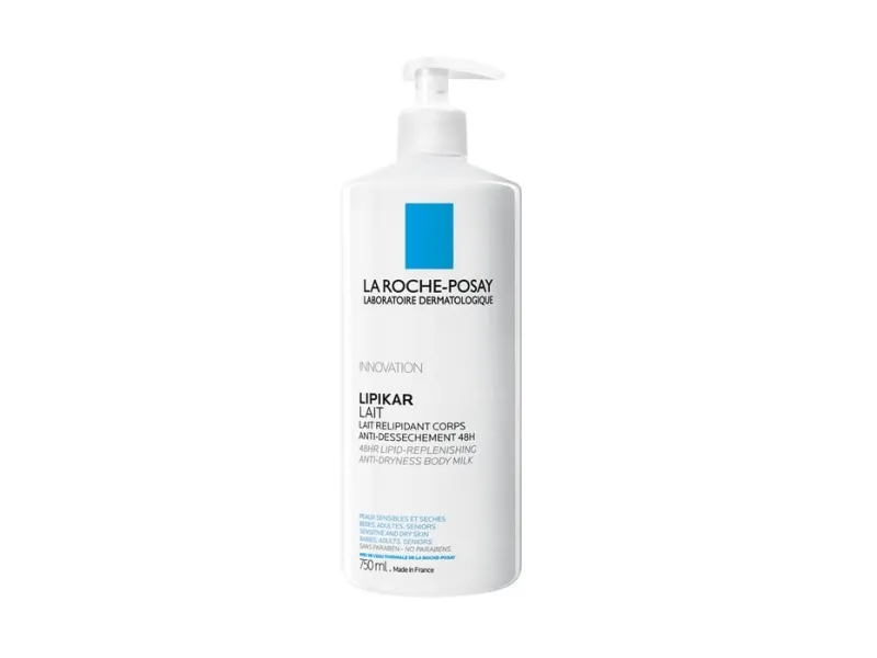 La Roche Posay Lipikar Replenshing Body Milk 48t 750ml