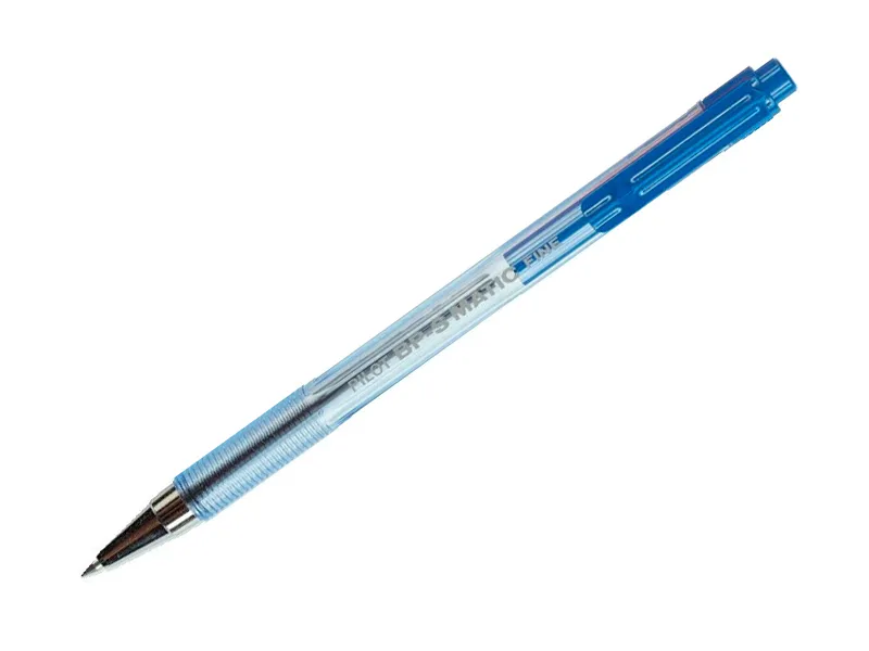 Kuglepen Pilot BP-S Matic fine blå - (12 stk.)