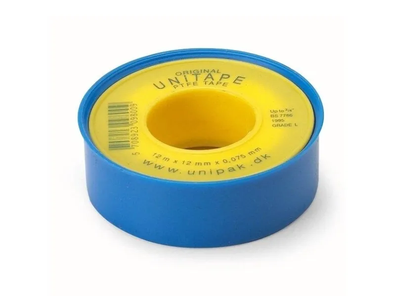 Unipak Unitape gevindtape, 12 x 0,075 mm, 12 m rulle