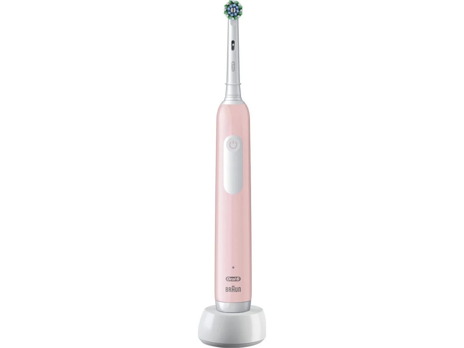 Oral-B | Pro Series 1 Cross Action | Elektrisk tannbørste | Lader | For voksne | Rosa | Antall børster inkludert i hodet er 1 | Antall tenner børstemoduser 3