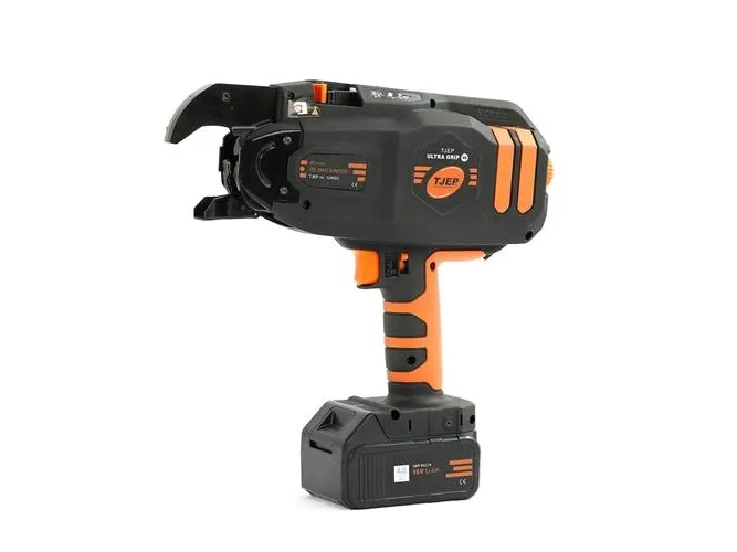 Tjep bindemask. ultra grip 40 - m/2 Li-ion 18V batt.,lader & 2 rl. tråd i plast kuffert
