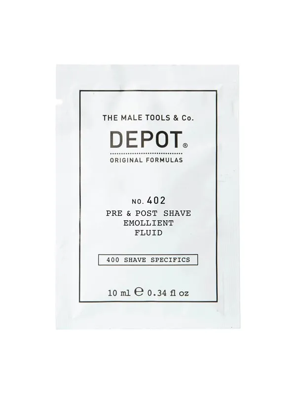 Depot 400 Shave Specifics No. 402 Essential Oils Soothing Pre & Post Shaving Fluid 10 ml