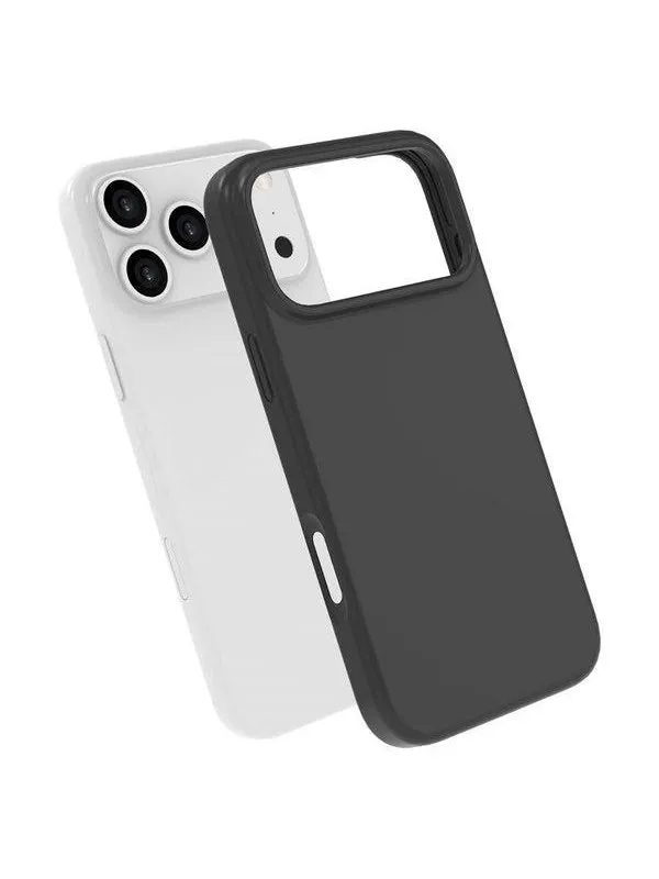 Lippa iPhone 17 Pro Max Silicone Cover With MagSafe - Black