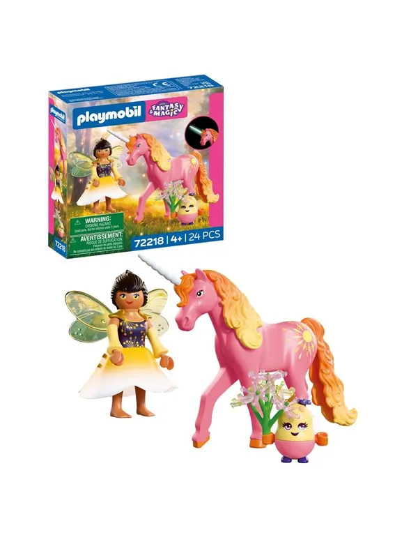 Playmobil Fantasi & Magi - Unicorn Morning Dew with Fairy