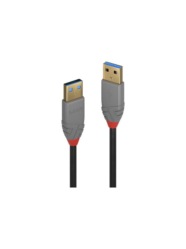 Lindy Anthra Line - USB cable - USB Type A to USB Type A - 5 m