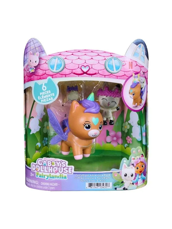 Gabby's Dollhouse Pandy and Kico figure set
