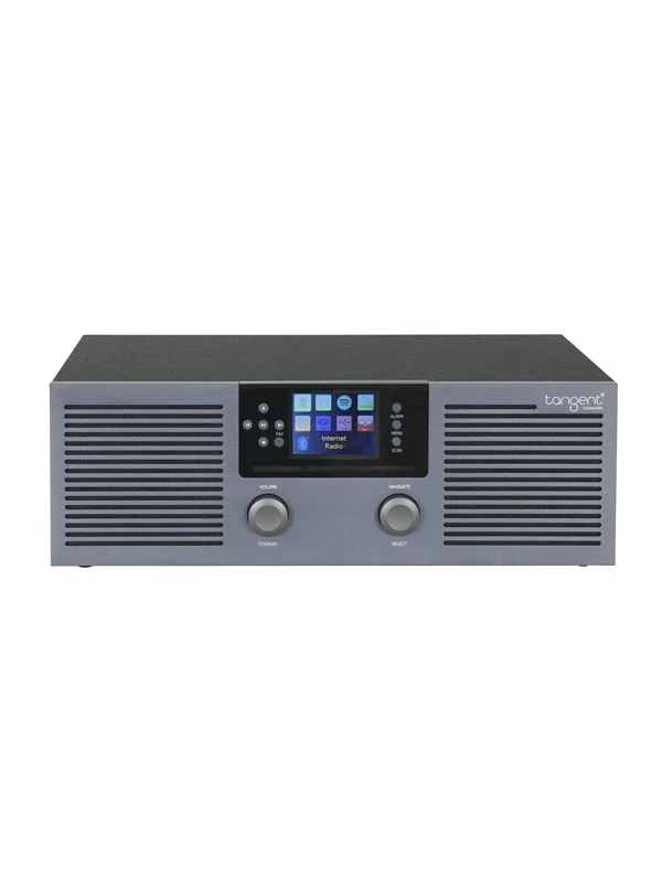 Tangent Radio Fem - Internetradio - Spotify - Bluetooth - Sort