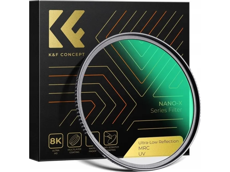 K&F CONCEPT NANO-X MRC UV-filter, 82 mm