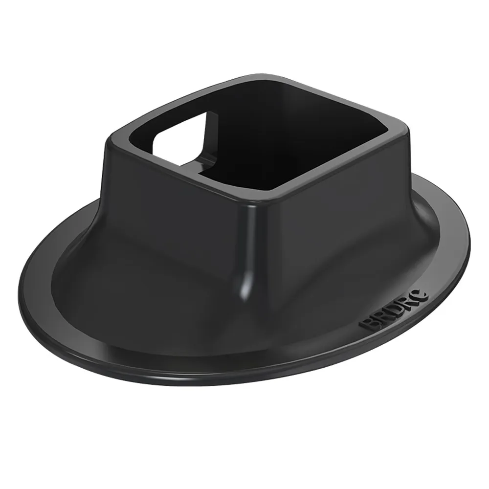 BRDRC DJI Osmo Pocket 3 Silicone Mount Base Non Slip Desktop Camera Holder - Black