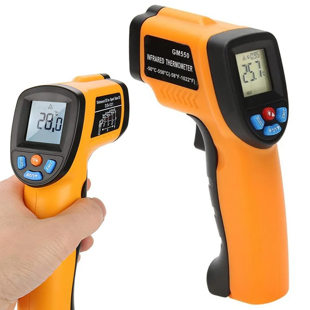 IR-termometer - Infrarød
