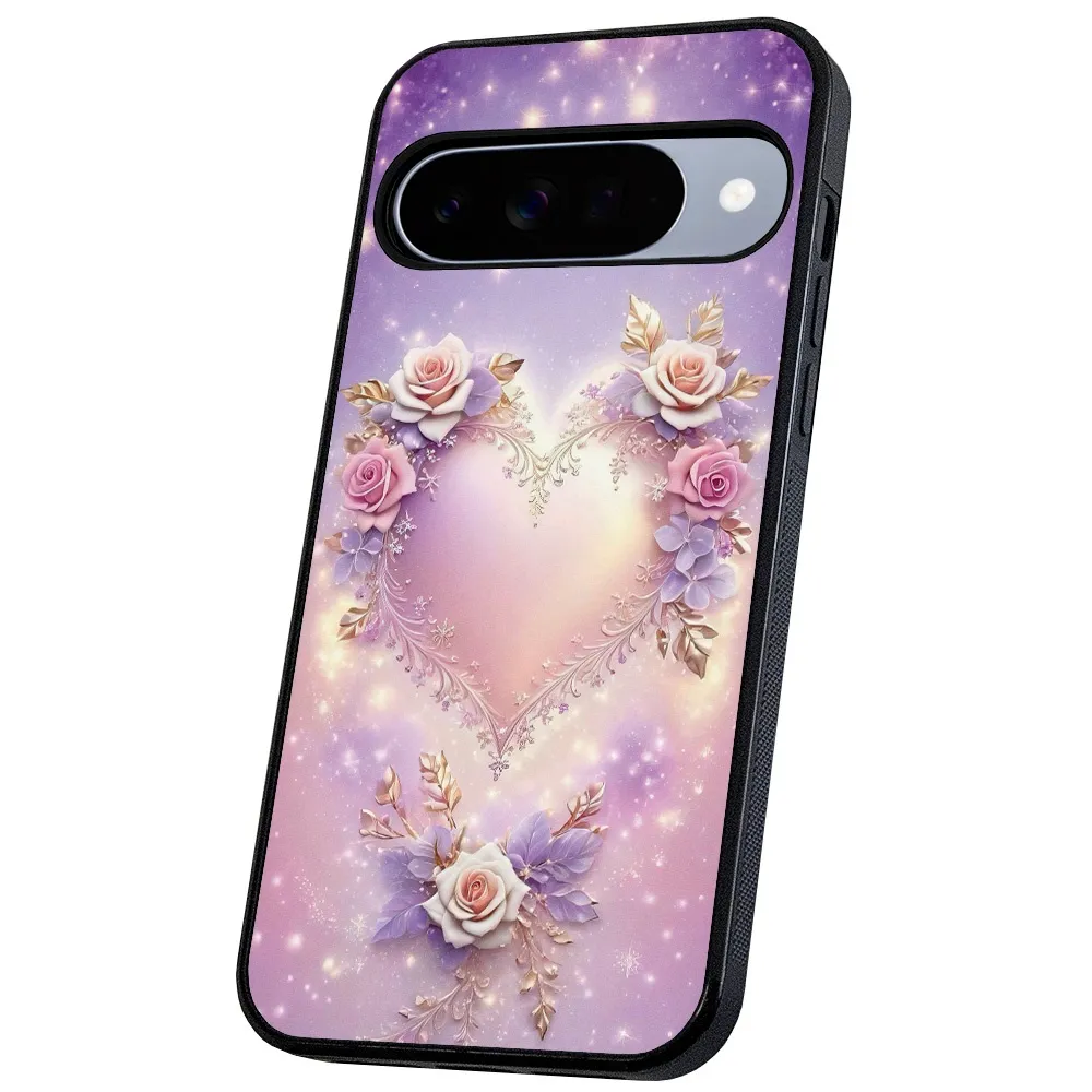 Google Pixel 10/10 Pro - Deksel/Mobildeksel Heart