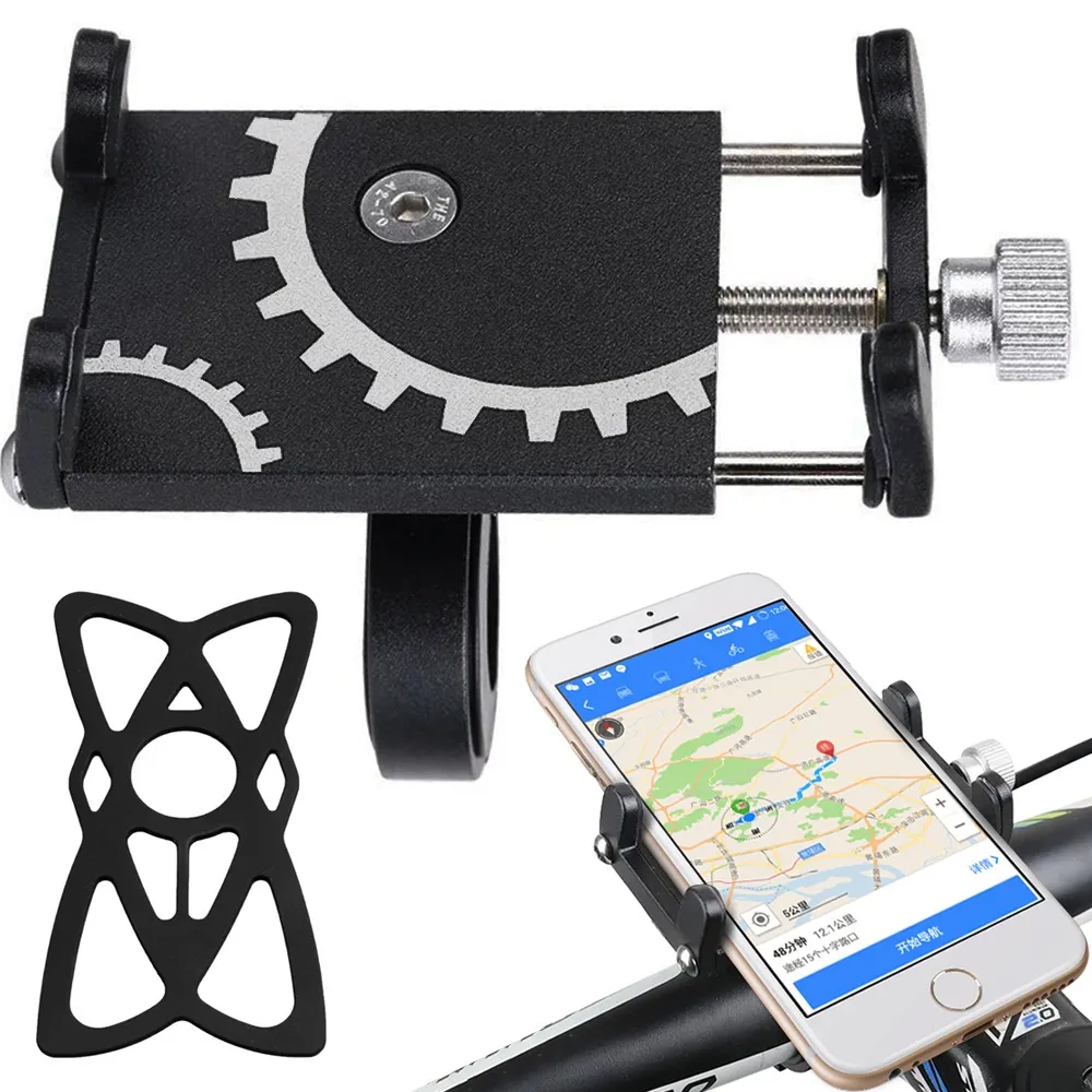 Mobilholder Sykkel - Festes på styret