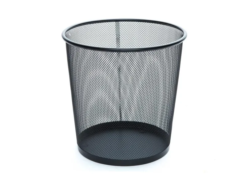 Søppelbøtte Sony TRASH BIN MESHY ROUND BLACK 684004 OKKO