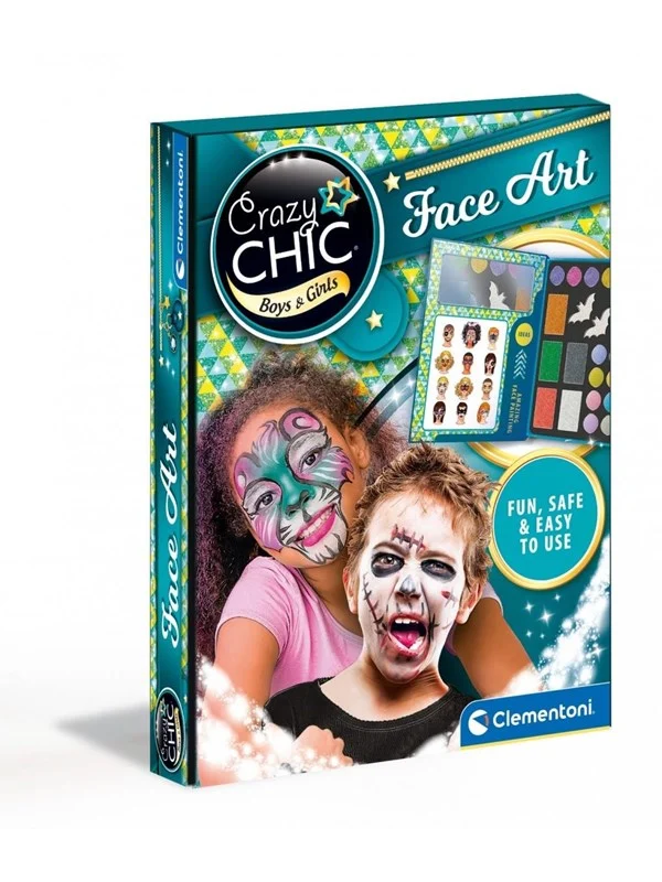 Clementoni Crazy Chic Face Art