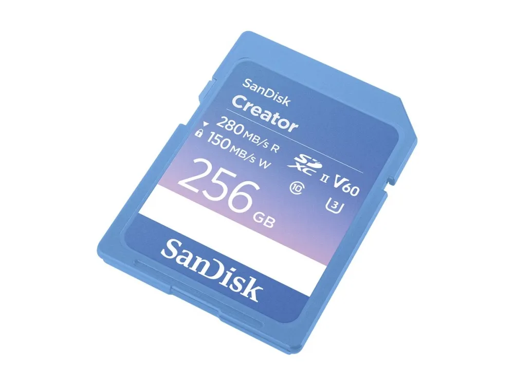SanDisk Creator SD UHS-II minnekort (256 GB)