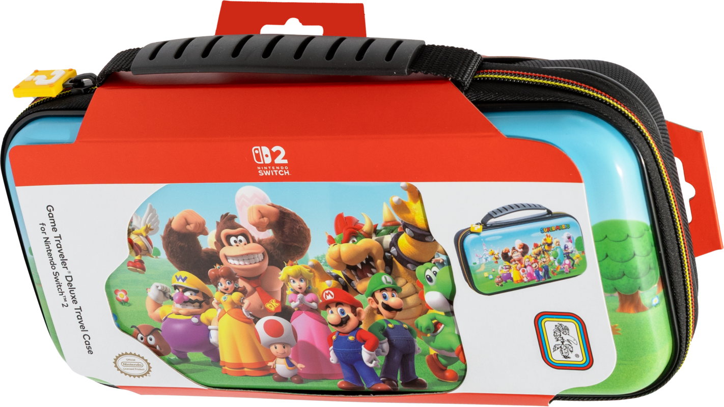 RDS Industries Deluxe Travel Case NS212 (Super Mario) - Bag - Nintendo Switch 2