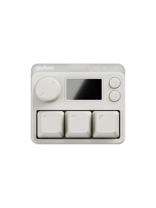 Pulsar [LAB] XPAD Mini - White - Gamingtastatur - Uten numpad - Universal - Hvit