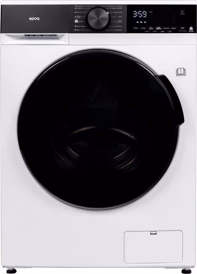 EPOQ Kombinert Vaskemaskin/Tørketrommel EFLD1015W24 (10.5/7kg)