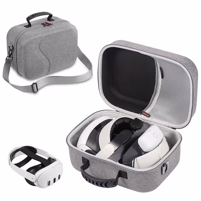 For Meta Quest 3 VR Hardshell bæreveske Beskyttelsesveske Oppbevaring