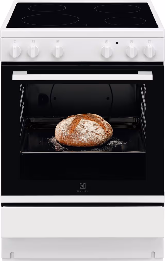Electrolux 500 Keramisk komfyr LKR6400ANW (60cm)