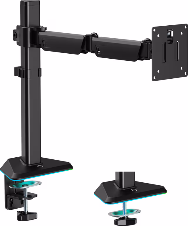 Essentials RGB Articulating skjermarm (sort)
