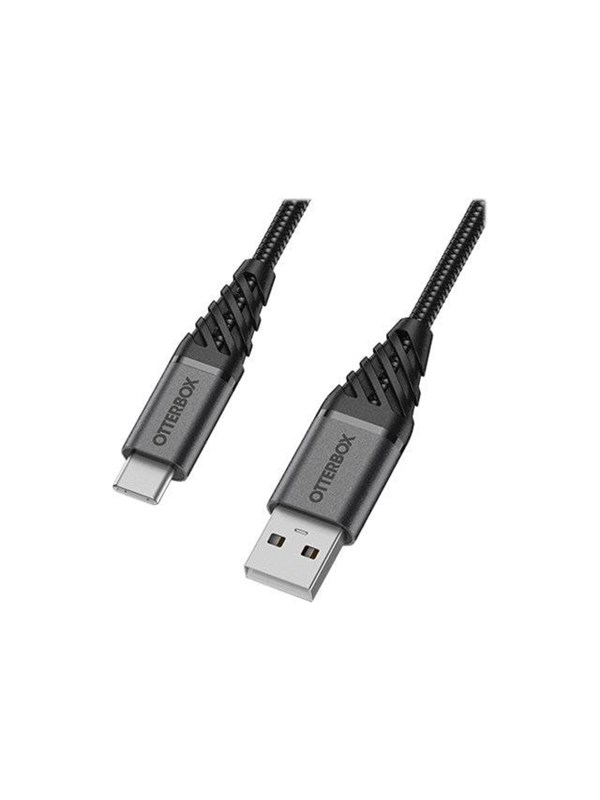 OtterBox Premium Cable USB A-C 2M - black